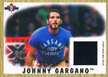 2017 Topps WWE Heritage - NXT Takeover: Toronto Mat Relics #NNO Johnny Gargano Front
