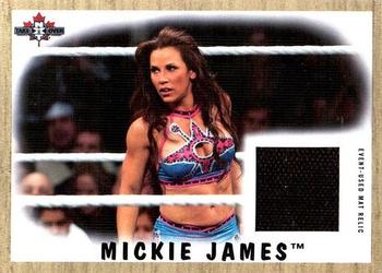 2017 Topps WWE Heritage - NXT Takeover: Toronto Mat Relics #NNO Mickie James Front