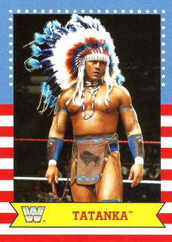 2017 Topps WWE Heritage - SummerSlam All-Stars #15 Tatanka Front