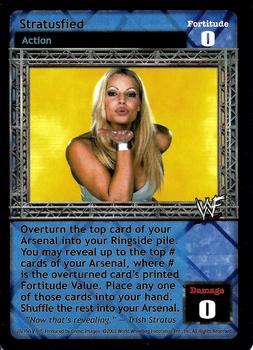 2002 Comic Images WWF Raw Deal:  Mania #28 Stratusfied Front