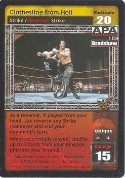 2002 Comic Images WWF Raw Deal:  Mania #111 Clothesline from Hell Front