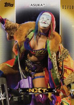 2017 Topps WWE Women's Division - Gold #R-2 Asuka Front