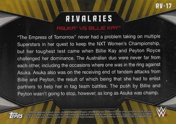 2017 Topps WWE Women's Division - Rivalries #RV-17 Asuka / Billie Kay Back