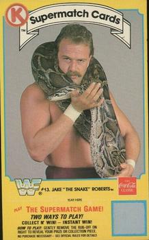 1987 Circle K WWF Supermatch #13 Jake 