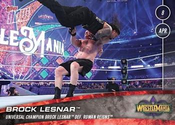 2018 Topps Now WWE #29 Brock Lesnar Front