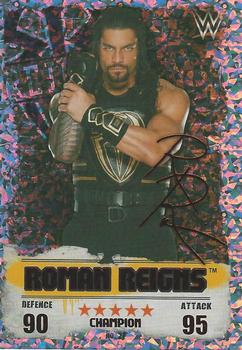 2016 Topps Slam Attax WWE: Takeover #27 Roman Reigns Front