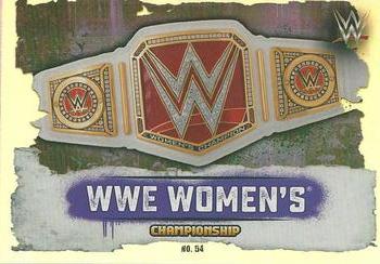 2016 Topps Slam Attax WWE: Takeover #54 WWE Women's Championship Front