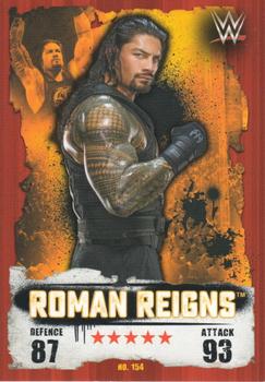 2016 Topps Slam Attax WWE: Takeover #154 Roman Reigns Front
