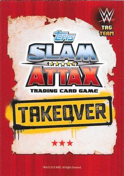 2016 Topps Slam Attax WWE: Takeover #287 The Hype Bros Back