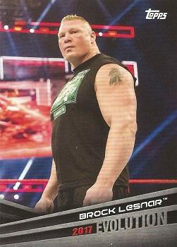 2018 Topps WWE - Evolution #E-9 Brock Lesnar Front