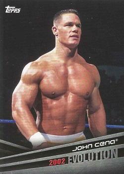 2018 Topps WWE - Evolution #E-23 John Cena Front