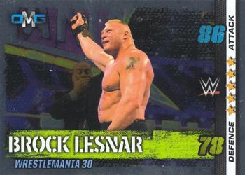 2017 Topps Slam Attax WWE 10th Edition #57 Brock Lesnar Front