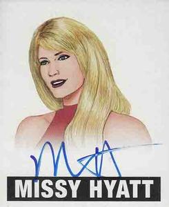 2012 Leaf Originals - Alternate Art #A-MH1 Missy Hyatt Front