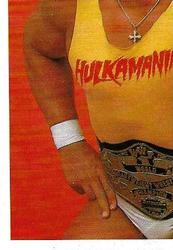 1986 Hulk Hogan's Rock 'n' Wrestling Stickers #33 Hulk Hogan Front