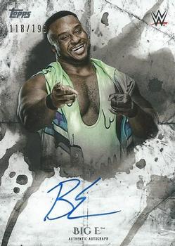2018 Topps WWE Undisputed - Undisputed Autographs #UA-BE Big E Front