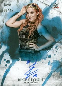 2018 Topps WWE Undisputed - Undisputed Autographs Blue #UA-BL Becky Lynch Front