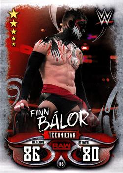 2018 Topps Slam Attax WWE Live #105 Finn Balor Front