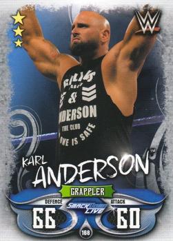 2018 Topps Slam Attax WWE Live #168 Karl Anderson Front