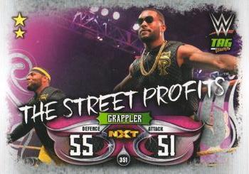 2018 Topps Slam Attax WWE Live #351 The Street Profits Front