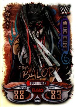 2018 Topps Slam Attax WWE Live - Limited Edition #REMC Finn Balor Front
