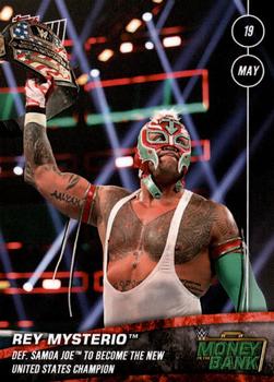 2019 Topps Now WWE #21 Rey Mysterio Front