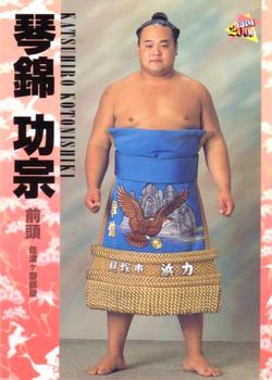 2000 BBM Sumo Kesho Mawashi #18 Kotonishiki Katsuhiro Front