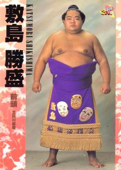 2000 BBM Sumo Kesho Mawashi #21 Shikishima Katsumori Front