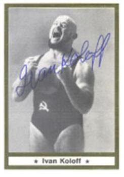 1991 Imagine Wrestling Legends #65 Ivan Koloff Front
