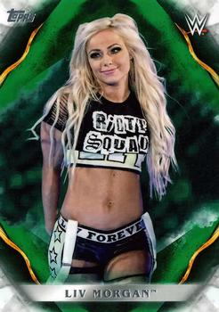 2019 Topps WWE Undisputed - Green #45 Liv Morgan Front