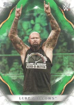 2019 Topps WWE Undisputed - Green #46 Luke Gallows Front