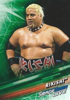 2019 Topps WWE SmackDown Live - Green #83 Rikishi Front