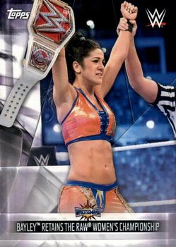 2019 Topps WWE SmackDown Live - Women's Revolution #DR-31 Bayley Retains the Raw Women's Championship Front