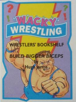1993 Topps Wacky Wrestling #14 Shawn Michaels Back