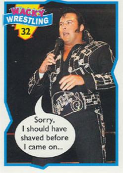 1993 Topps Wacky Wrestling #32 Honky Tonk Man Front