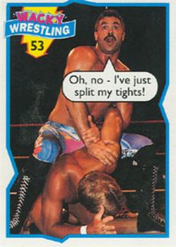 1993 Topps Wacky Wrestling #53 Ravishing Rick Rude Front