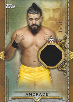 2020 Topps Road to WrestleMania - Superstar Shirt Relics Bronze #SR-AD Andrade Front