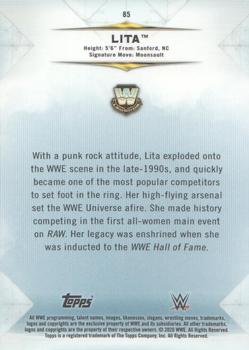 2020 Topps WWE Undisputed #85 Lita Back