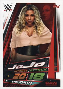 2019 Topps Slam Attax Universe WWE #31 Jojo Front