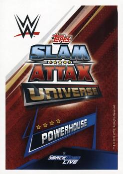 2019 Topps Slam Attax Universe WWE #83 Lars Sullivan Back