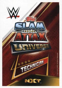 2019 Topps Slam Attax Universe WWE #145 Tyler Bate Back