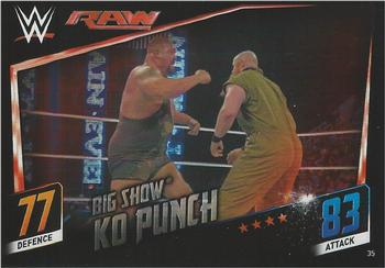 2015 Topps Slam Attax WWE: Then Now & Forever #35 Big Show Front