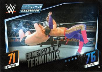 2015 Topps Slam Attax WWE: Then Now & Forever #37 Damien Sandow Front
