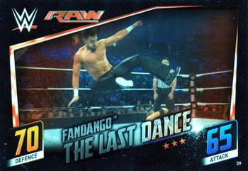 2015 Topps Slam Attax WWE: Then Now & Forever #39 Fandango Front