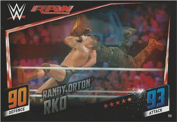 2015 Topps Slam Attax WWE: Then Now & Forever #50 Randy Orton Front