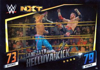 2015 Topps Slam Attax WWE: Then Now & Forever #64 Sami Zayn Front