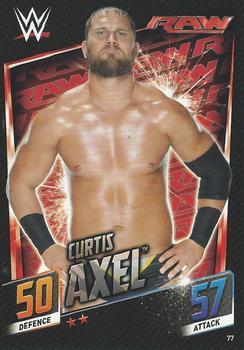 2015 Topps Slam Attax WWE: Then Now & Forever #77 Curtis Axel Front