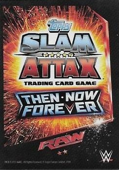 2015 Topps Slam Attax WWE: Then Now & Forever #77 Curtis Axel Back