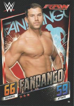 2015 Topps Slam Attax WWE: Then Now & Forever #86 Fandango Front