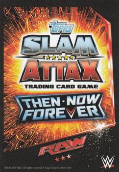 2015 Topps Slam Attax WWE: Then Now & Forever #96 Kofi Kingston Back