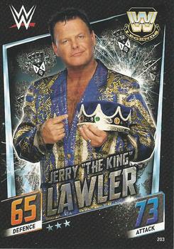 2015 Topps Slam Attax WWE: Then Now & Forever #203 Jerry Lawler Front